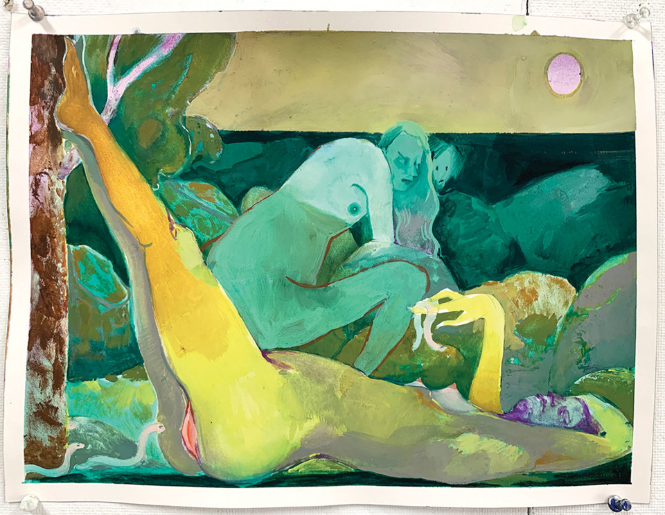 Elizabeth Glaessner "A Worm's Eye View"