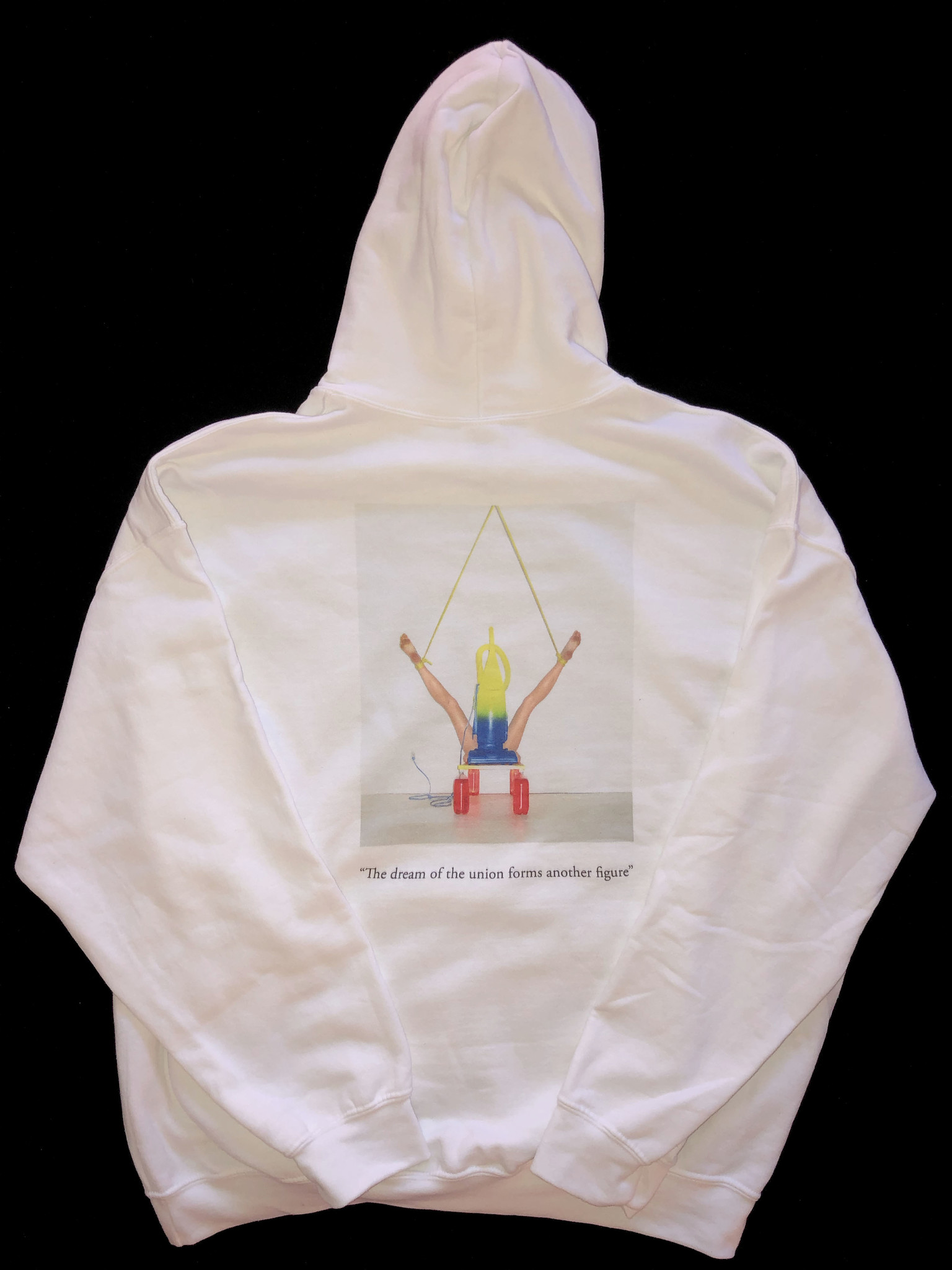 Benjy Russell "The dream of the union forms another figure" Hooded Sweatshirt