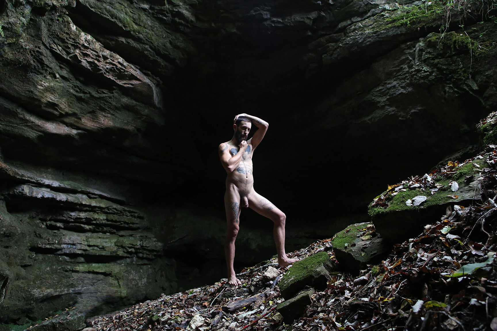 Benjy Russell A gentle boy in a cave