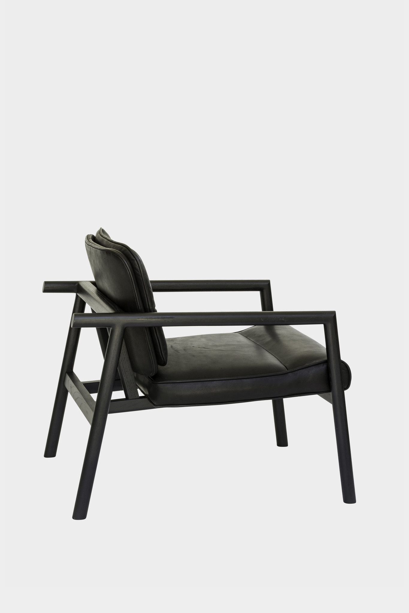 Chris Earl Ebonized Oak Moresby Arm Chair