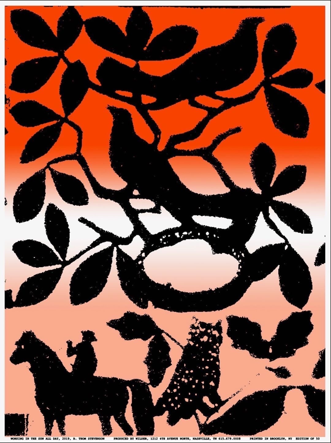 "Working in the Sun All Day" Print