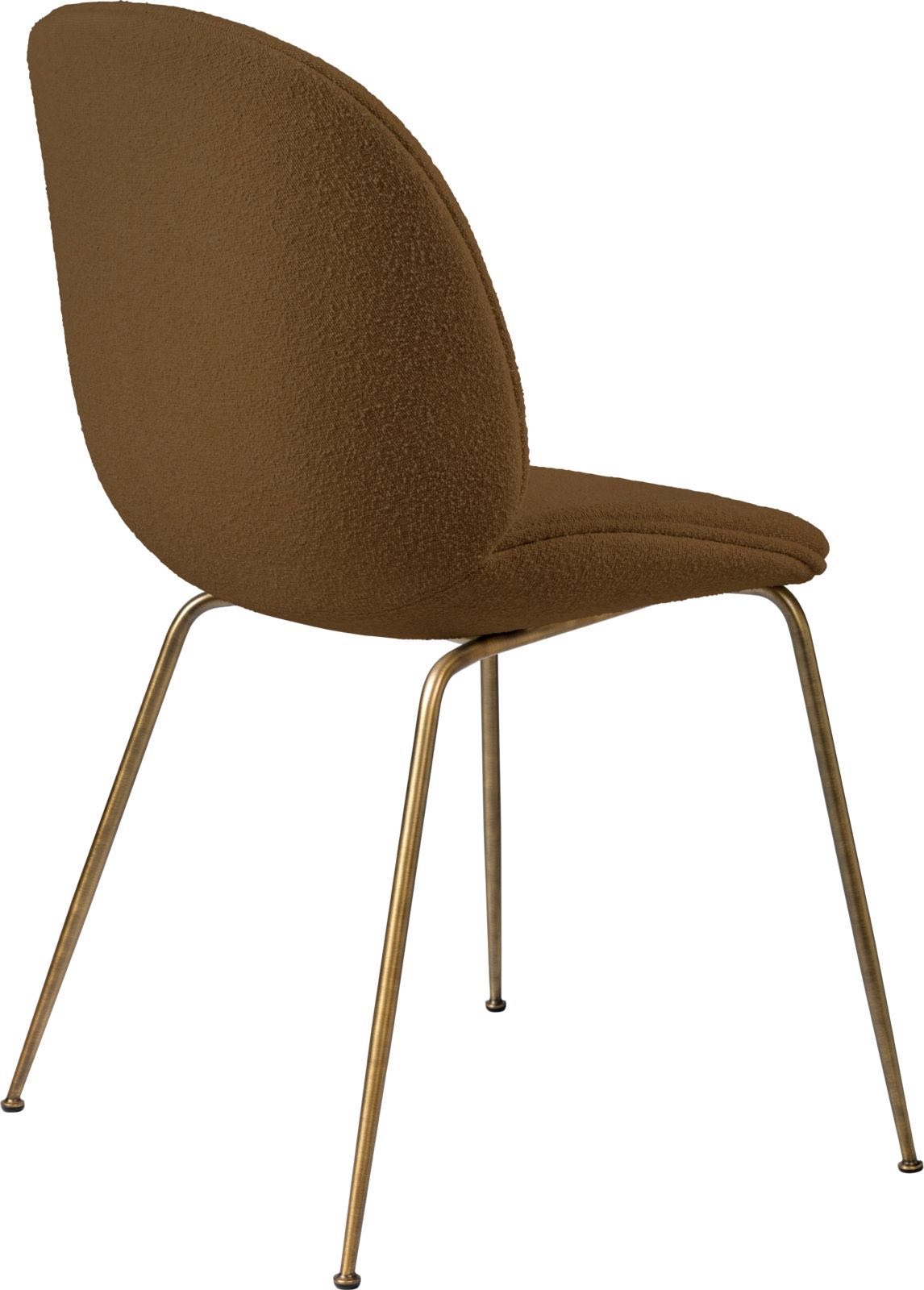 Gubi Beetle Dining Chair - Fully Upholstered - Conic base