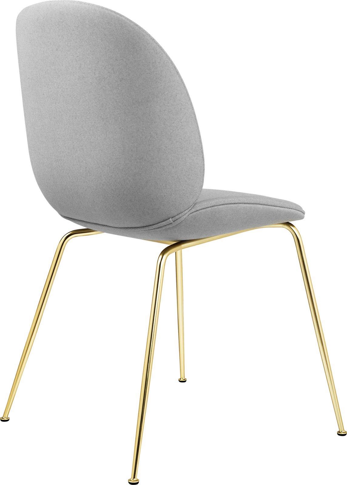 Gubi Beetle Dining Chair - Fully Upholstered - Conic base