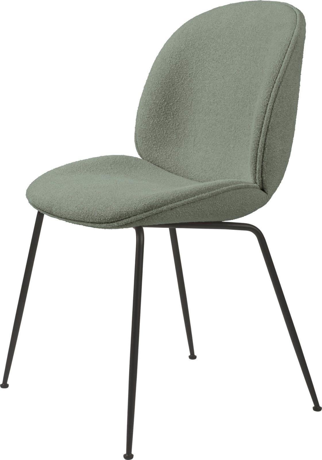 Gubi Beetle Dining Chair - Fully Upholstered - Conic base