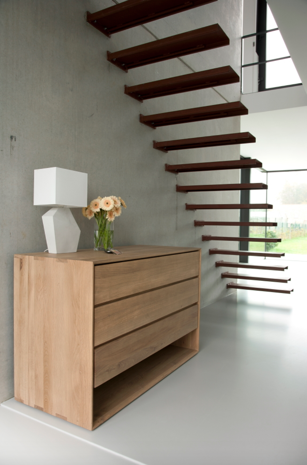Ethnicraft Oak Nordic chest of drawers