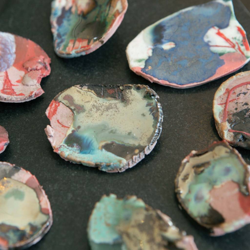 Glaze Moods Ceramic Brooch