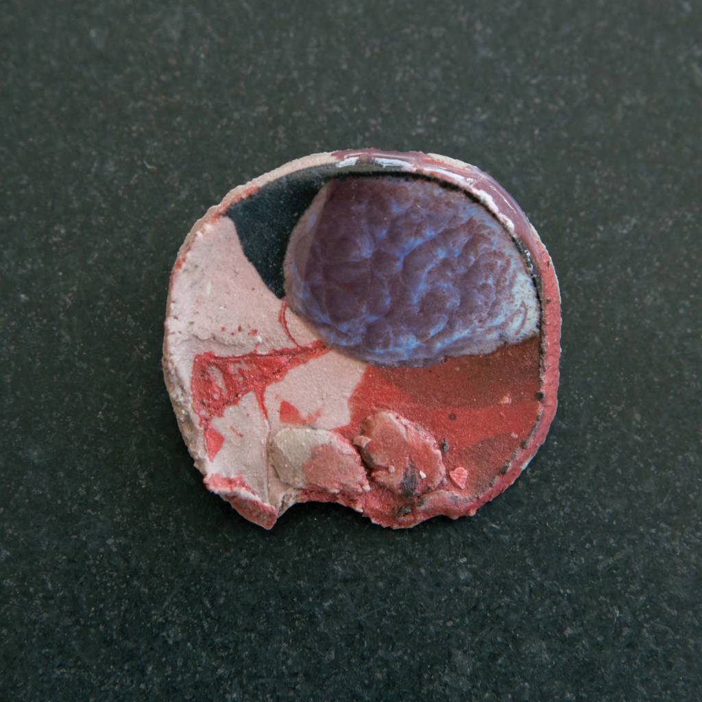 Glaze Moods Ceramic Brooch