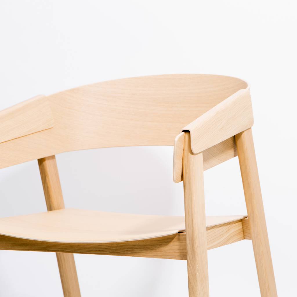 Muuto Cover Armchair Chair - Oak