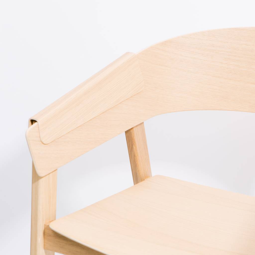 Muuto Cover Armchair Chair - Oak