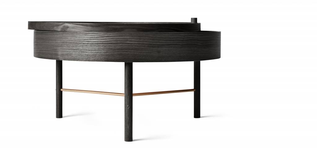 Menu Turning Table, Black Ash