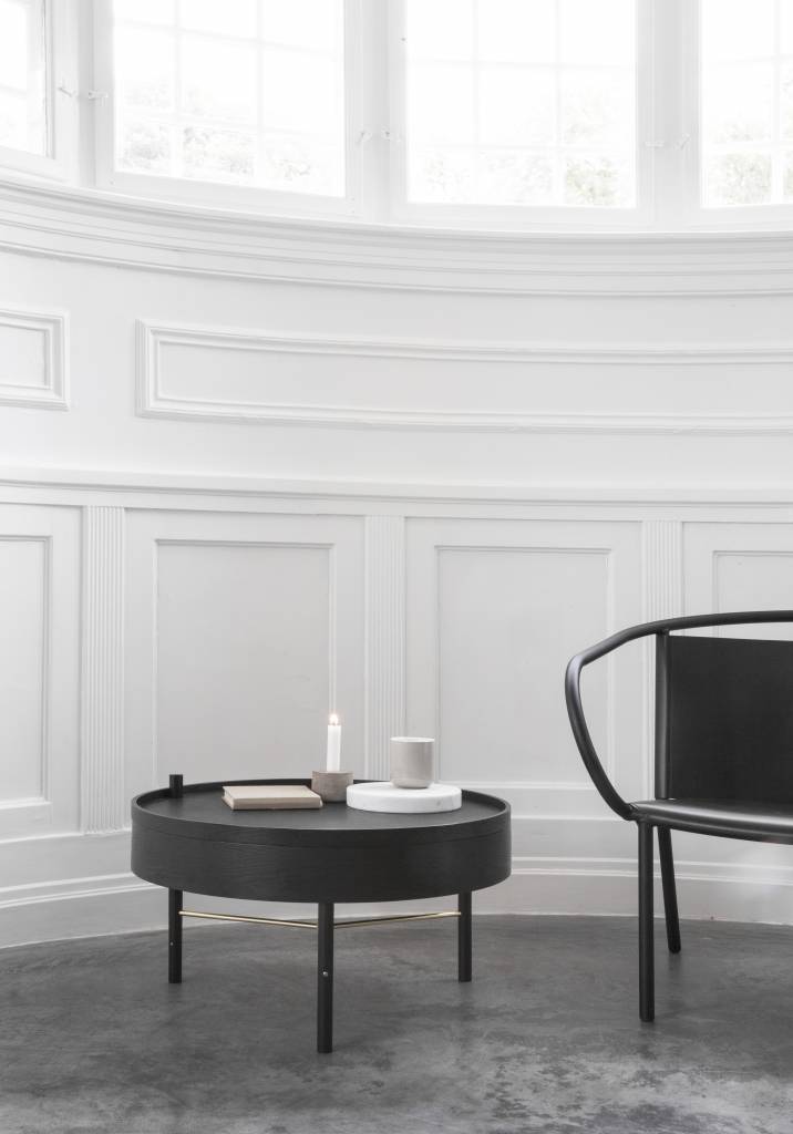 Menu Turning Table, Black Ash