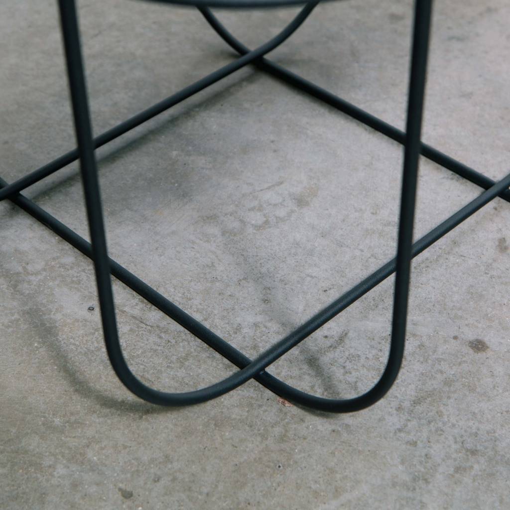 Menu Cage Table Black/Dark Ash