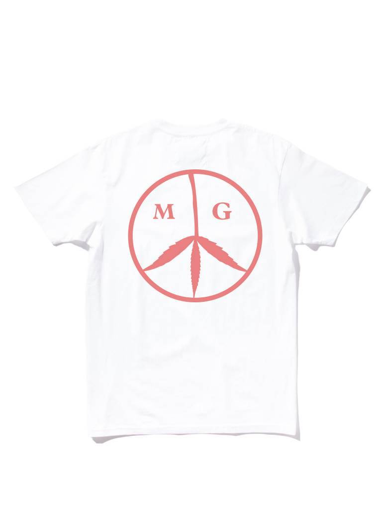 Mister Green Peace Logo Shirt White