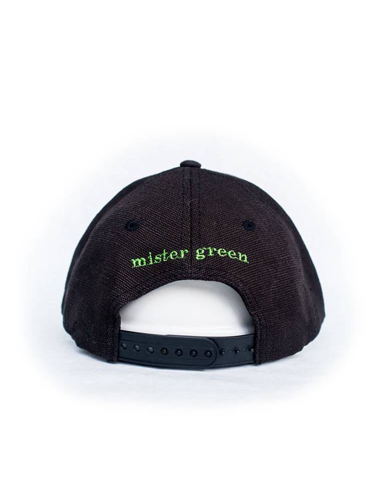 Mister Green Peace Cap Hemp - Black