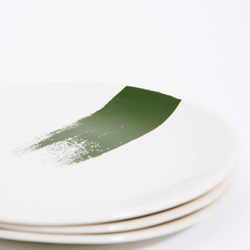 Sarah Cihat Sarah Cihat Brush Stroke Salad Plate