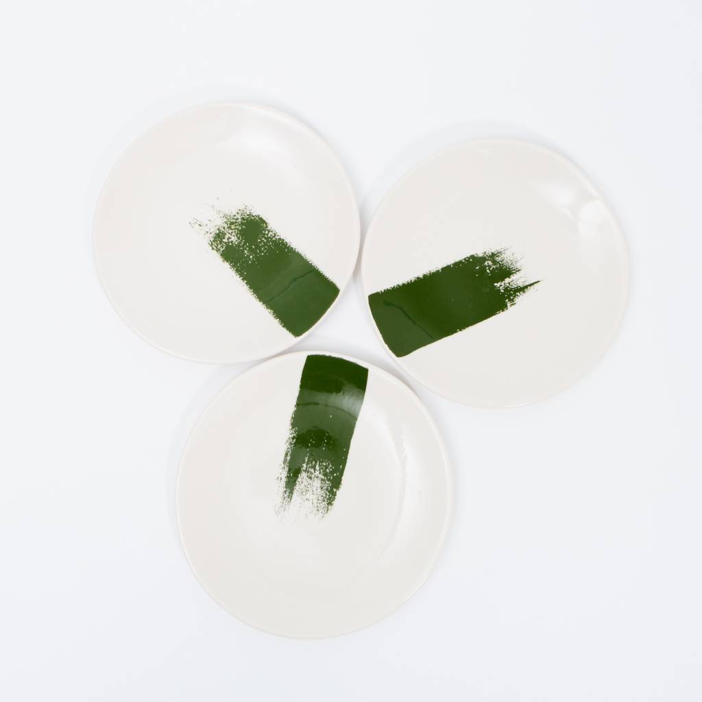 Sarah Cihat Sarah Cihat Brush Stroke Salad Plate