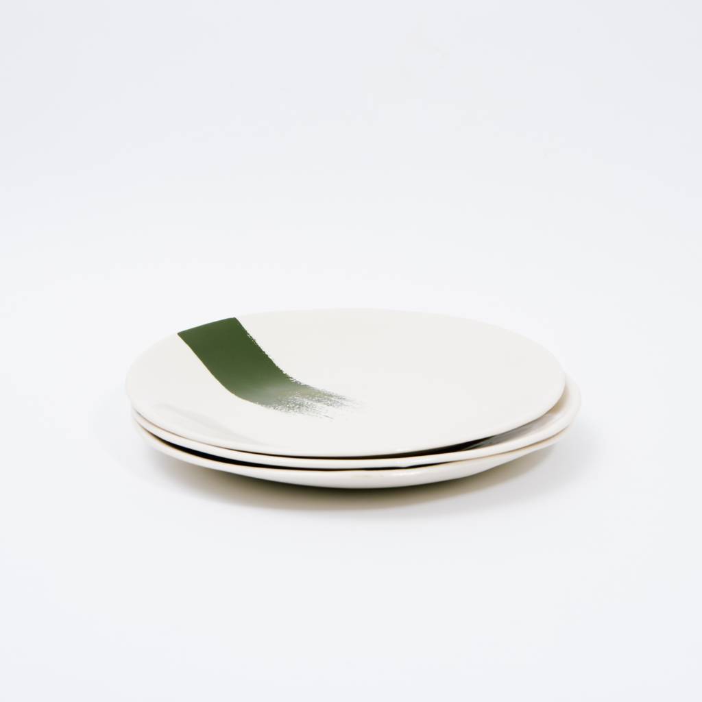 Sarah Cihat Sarah Cihat Brush Stroke Salad Plate