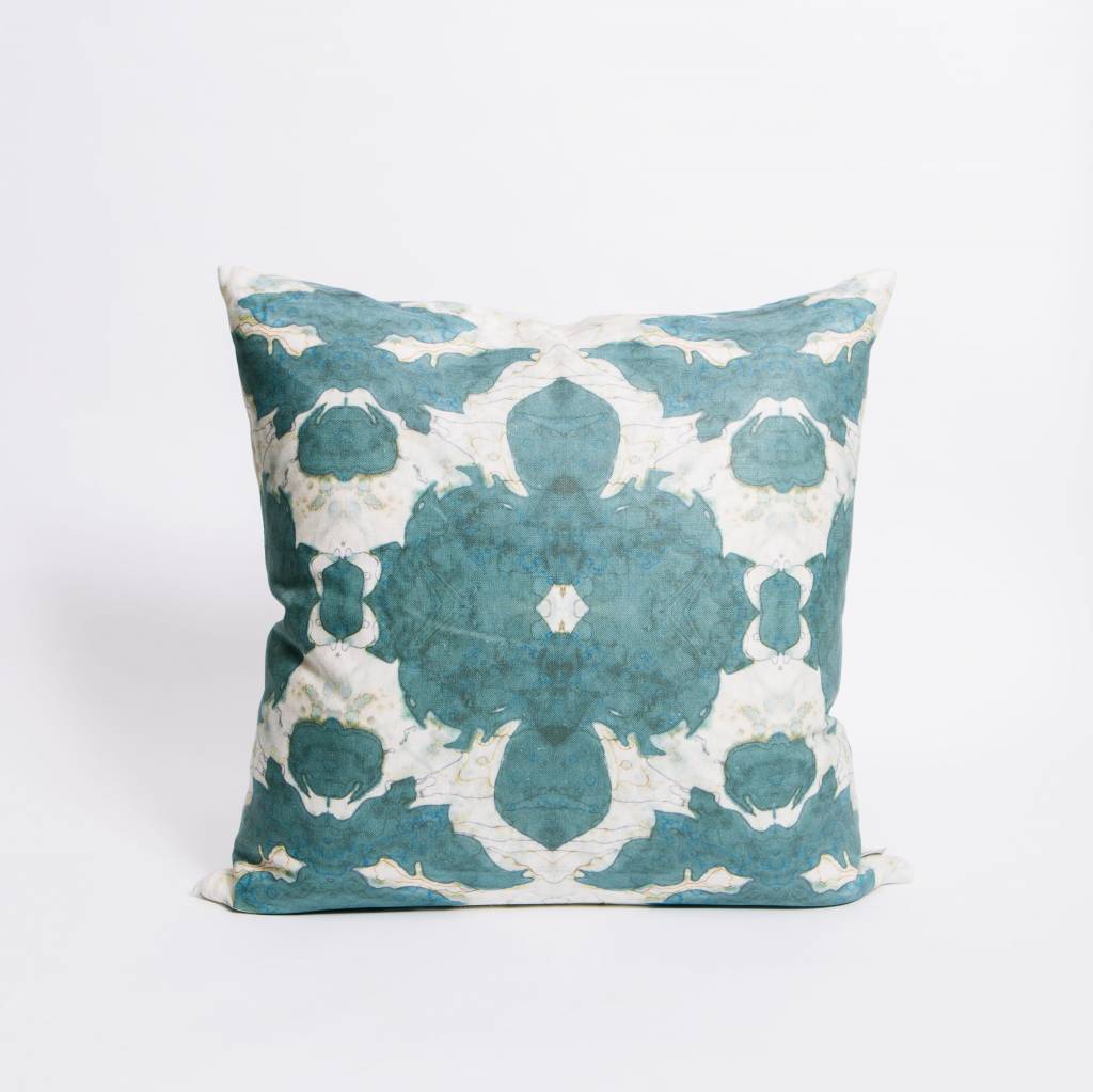 Eskayel The Dance 24" Pillow, Oyster Linen