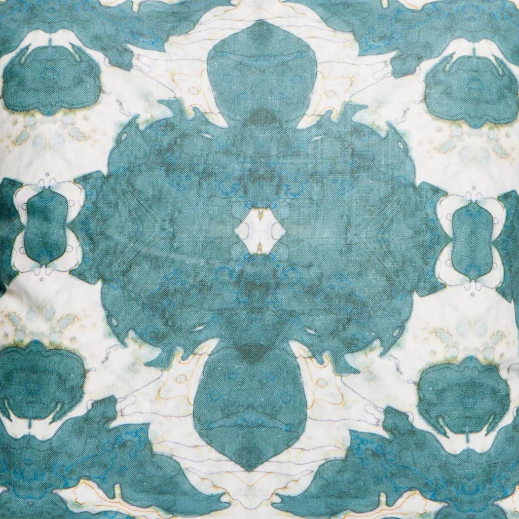 Eskayel The Dance 24" Pillow, Oyster Linen