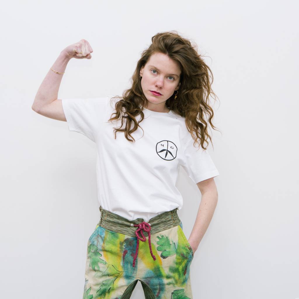 Mister Green Peace Logo Shirt White