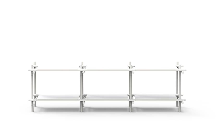 Menu Menu Stick System Shelving White/White
