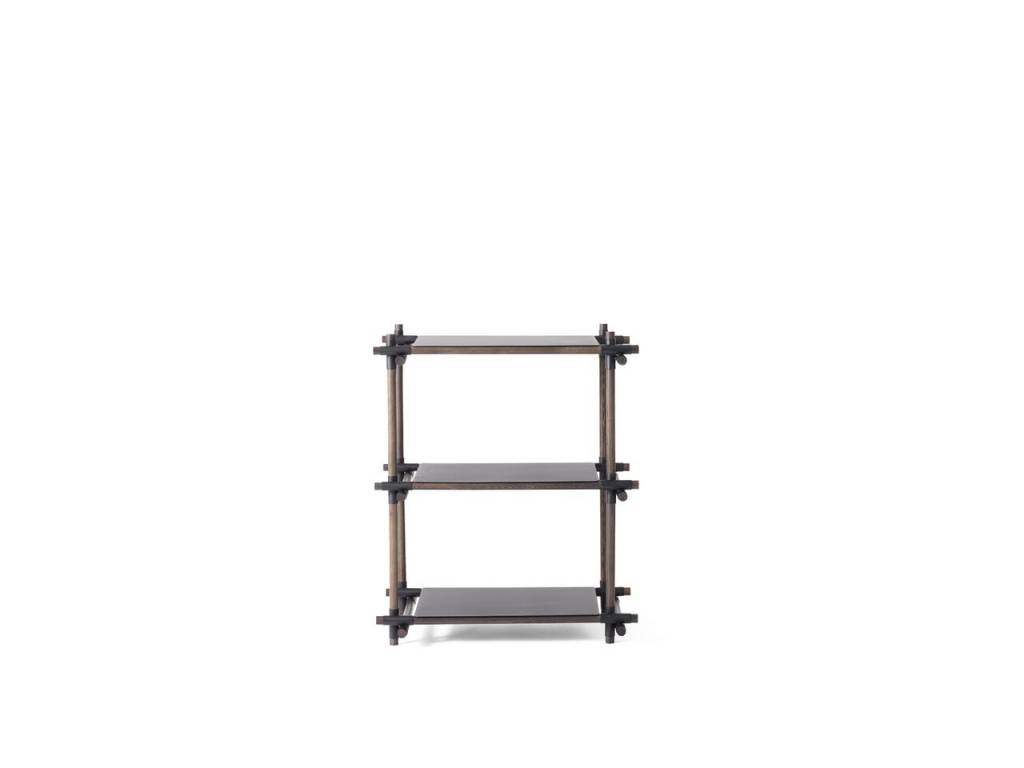 Menu Menu Stick System Shelving Black/Dark Ash