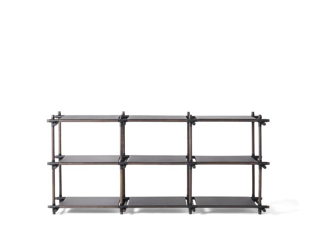 Menu Menu Stick System Shelving Black/Dark Ash