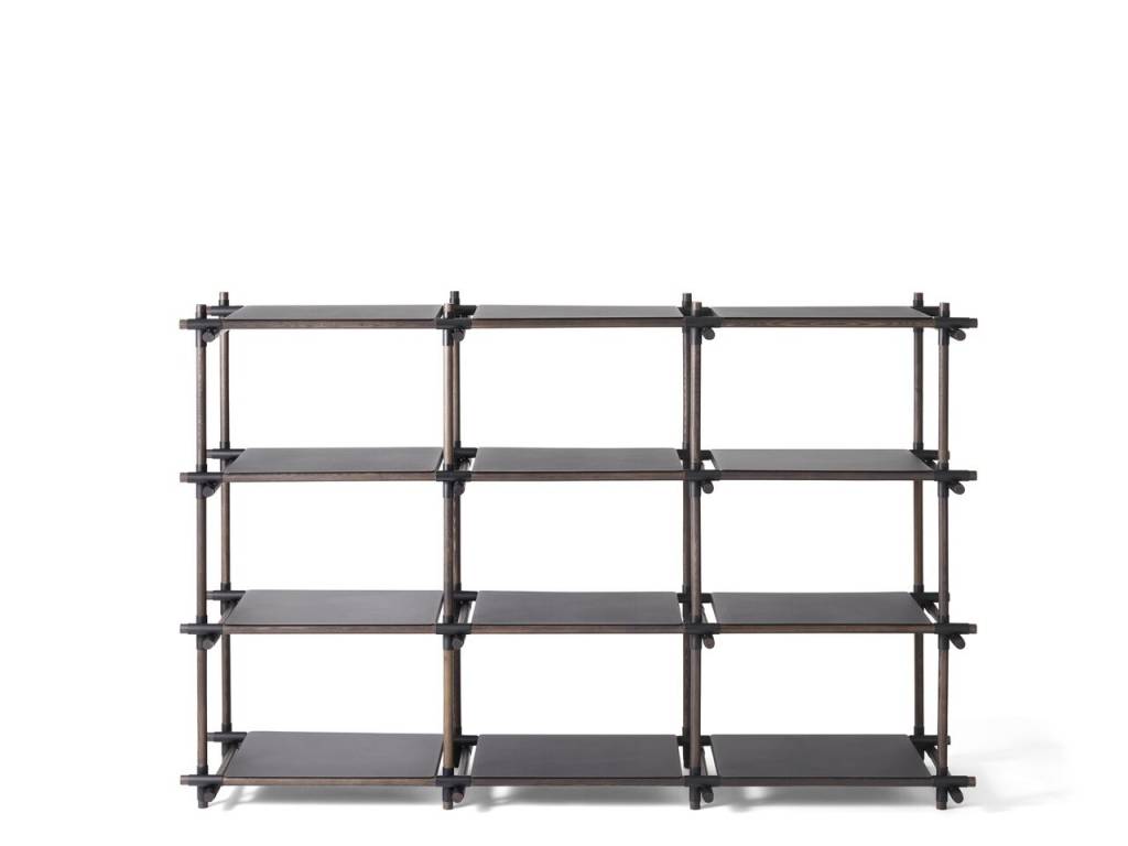 Menu Menu Stick System Shelving Black/Dark Ash