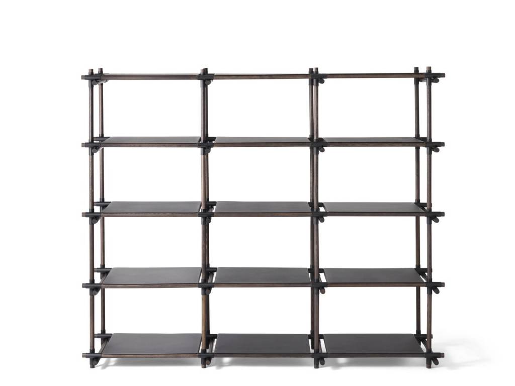 Menu Menu Stick System Shelving Black/Dark Ash