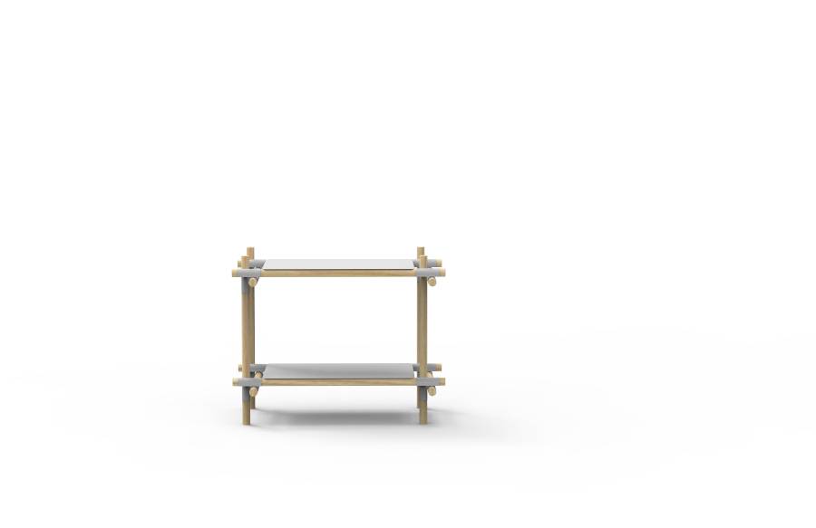 Menu Menu Stick System Shelving Grey/Light Ash
