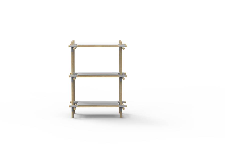 Menu Menu Stick System Shelving Grey/Light Ash