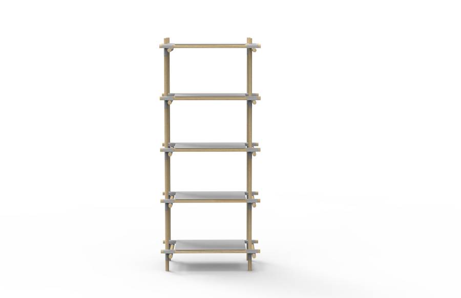 Menu Menu Stick System Shelving Grey/Light Ash