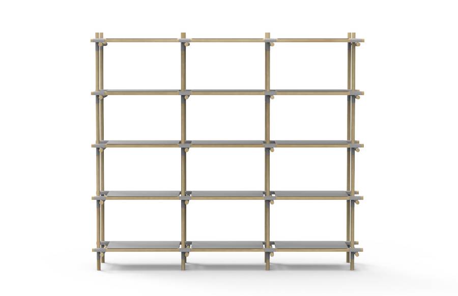 Menu Menu Stick System Shelving Grey/Light Ash