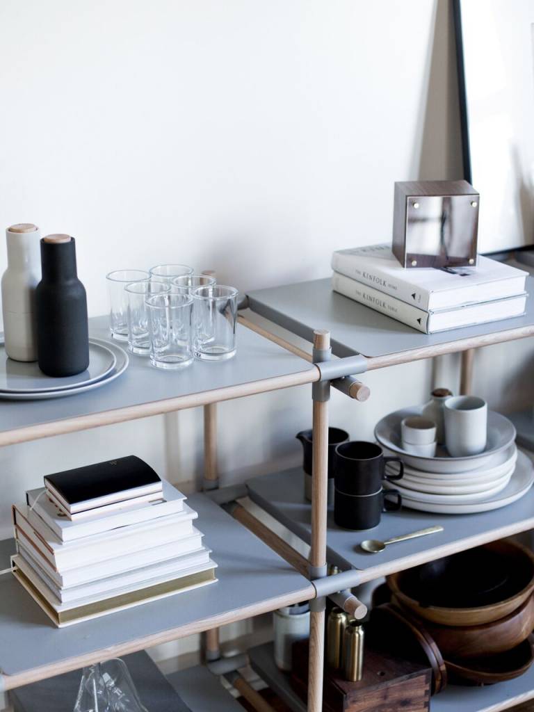 Menu Menu Stick System Shelving Grey/Light Ash