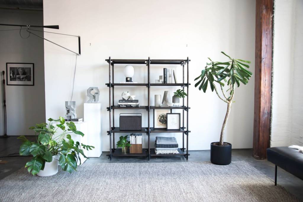 Menu Menu Stick System Shelving Black/Dark Ash