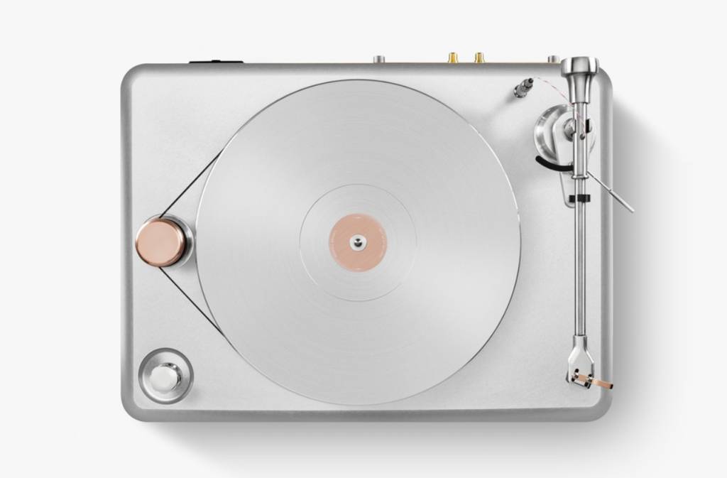 Shinola Audio The Rose Gold Runwell Turntable