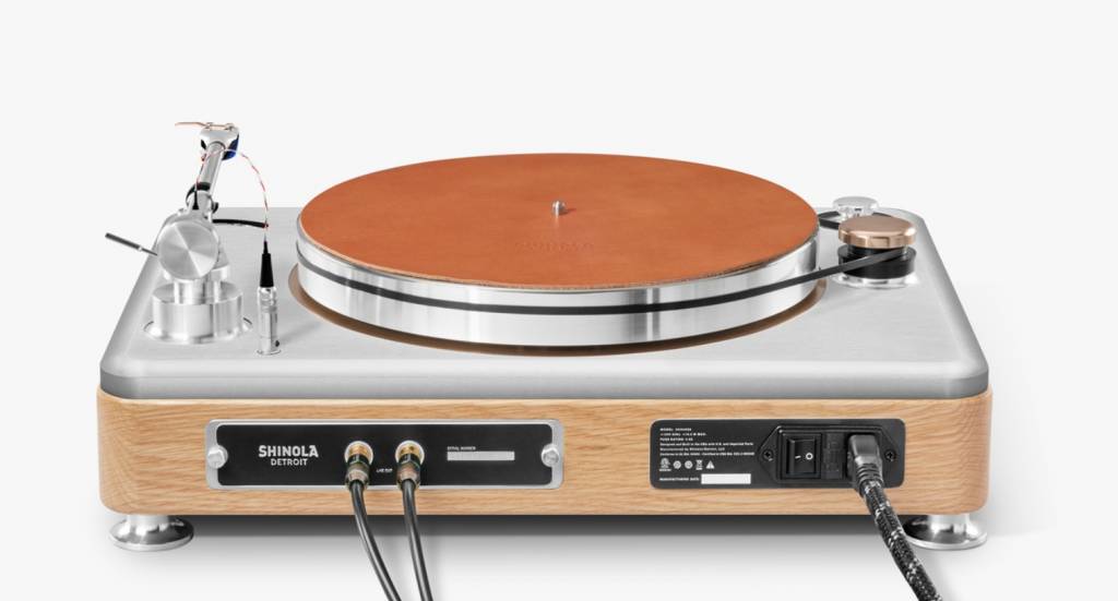 Shinola Audio The Rose Gold Runwell Turntable