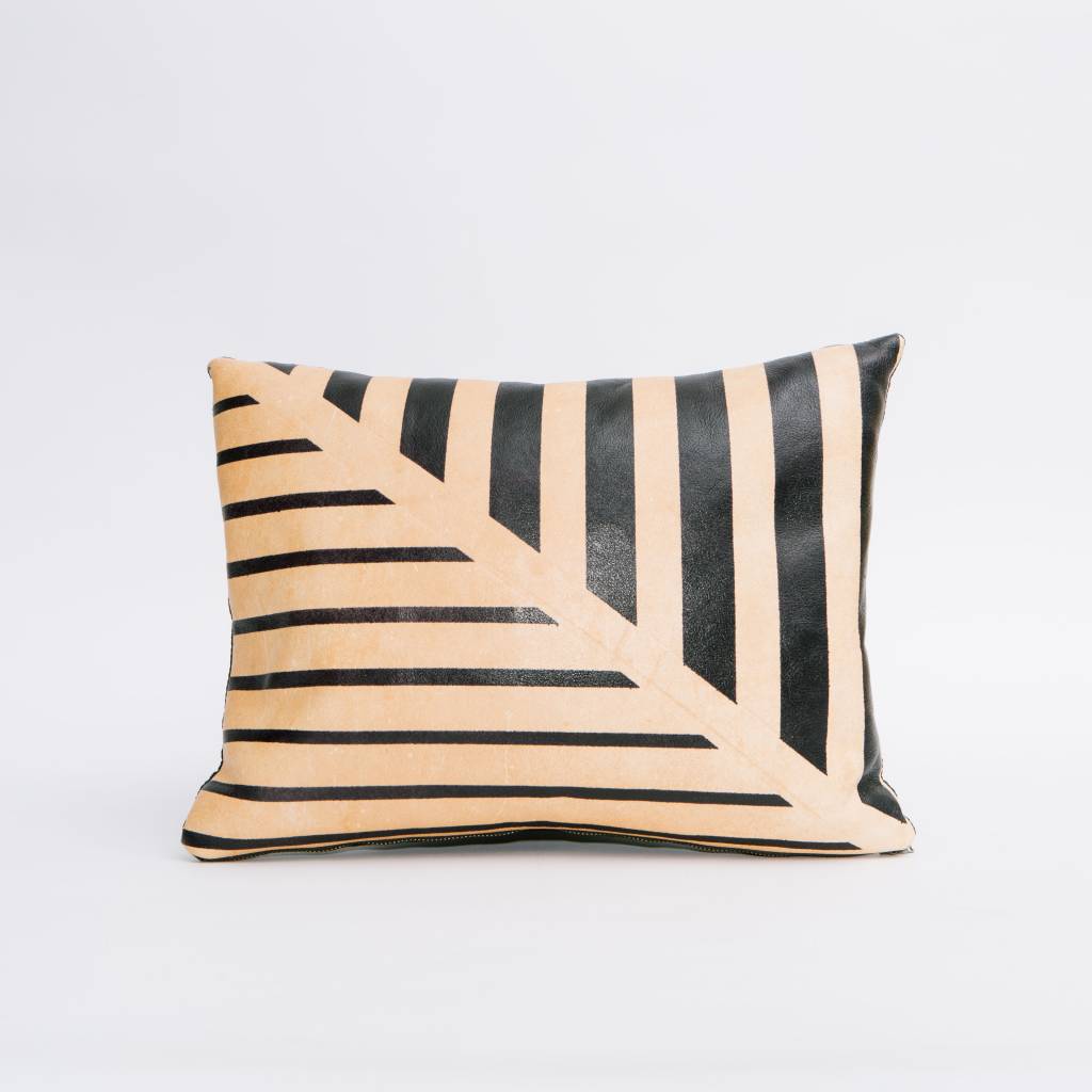 Avo Black Lines Pillow