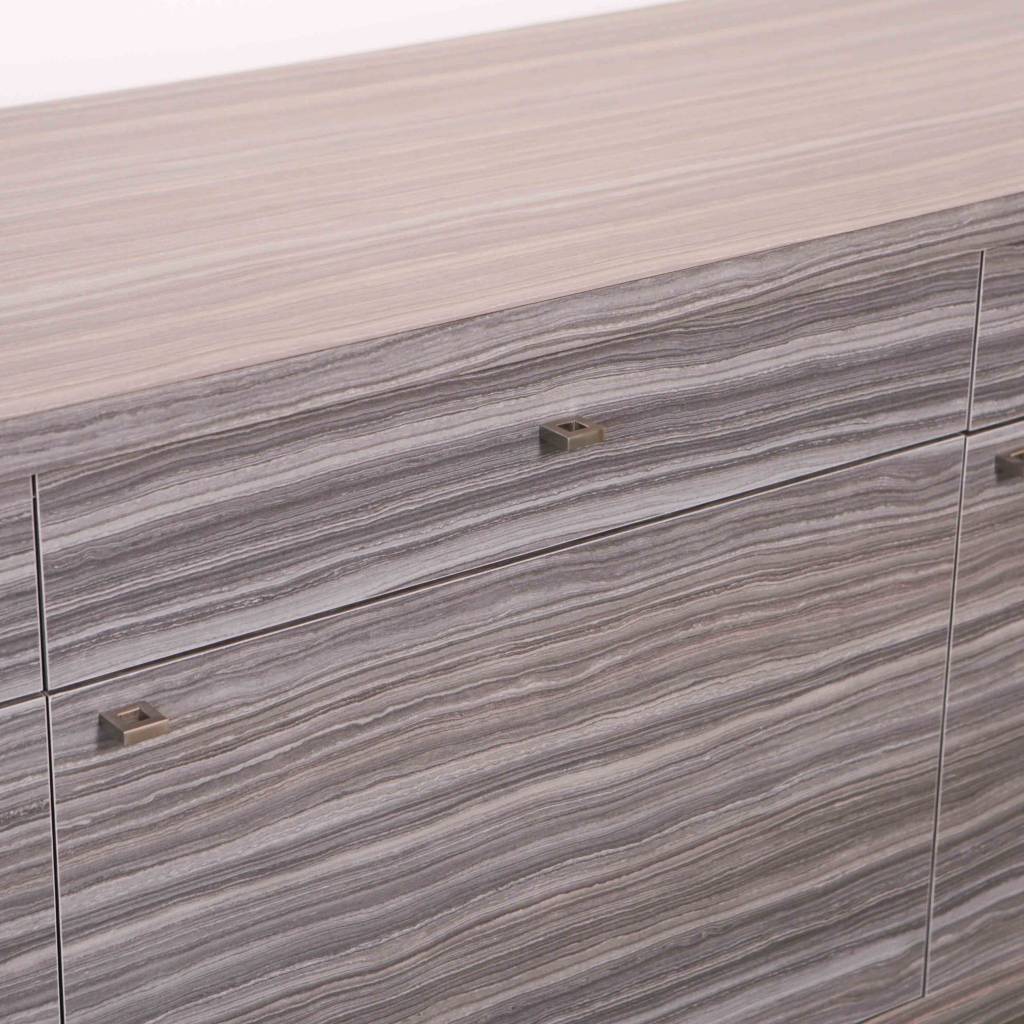 Alex Drew & No One Zebrano Credenza