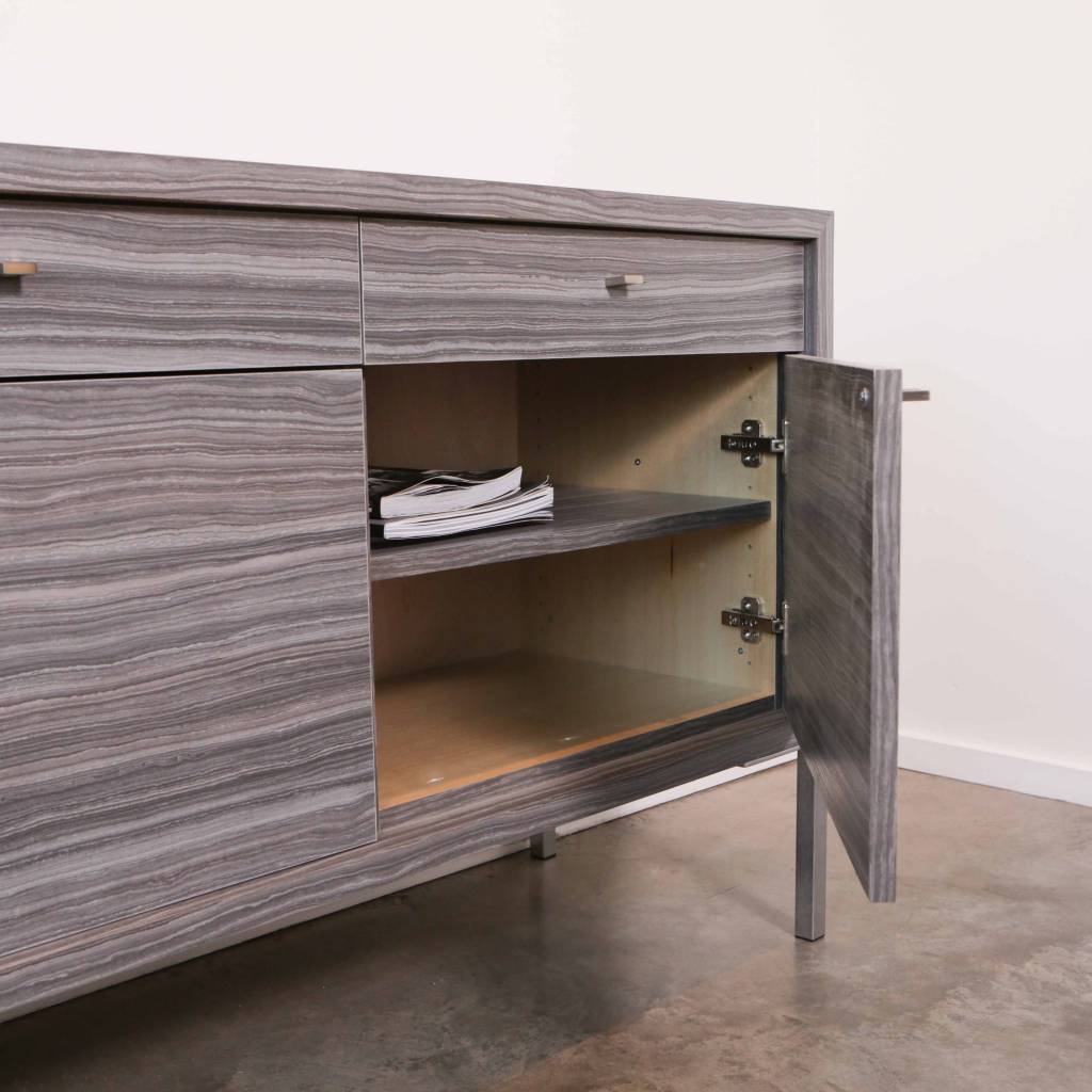 Alex Drew & No One Zebrano Credenza