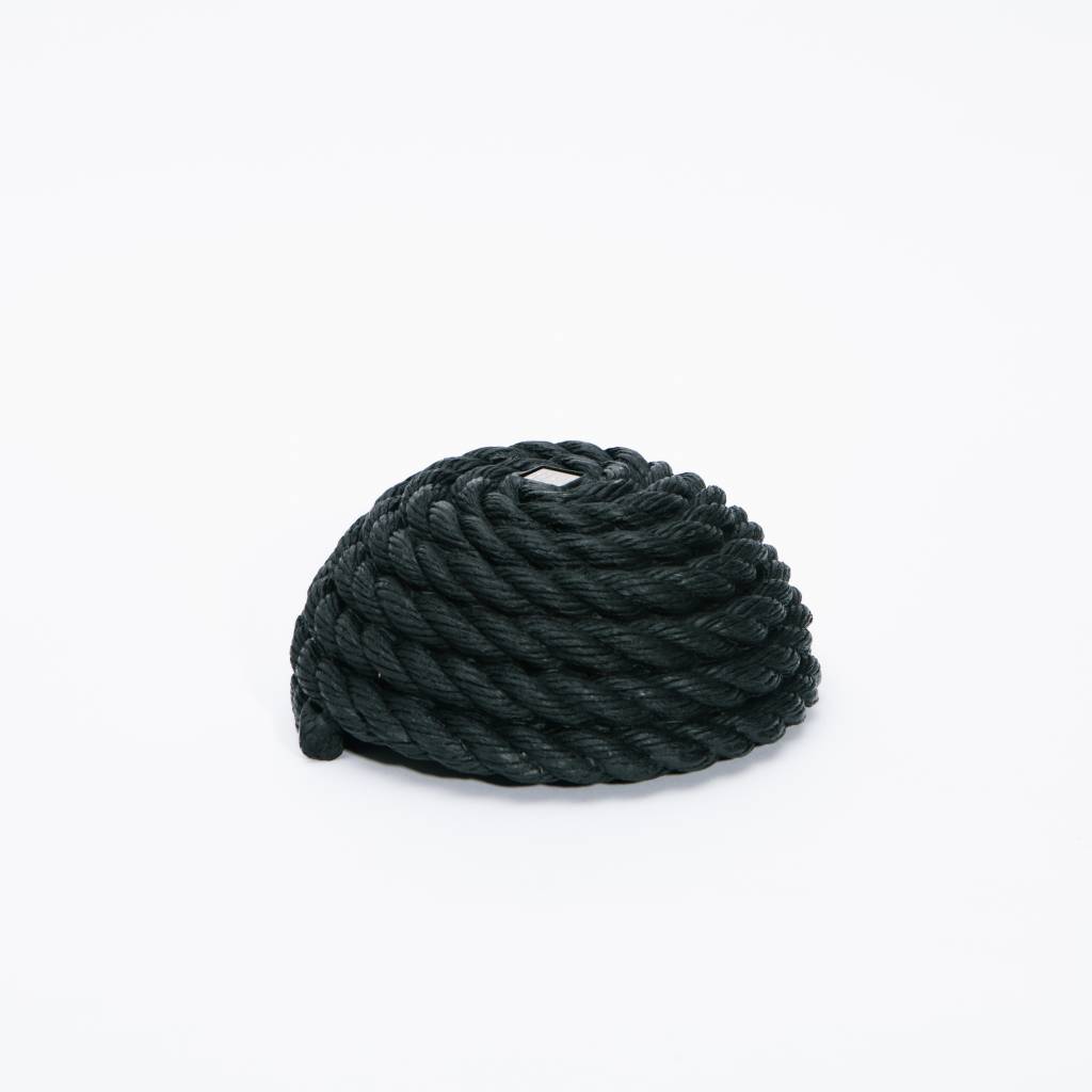 Areaware Reality Coil Rope Bowl - Black