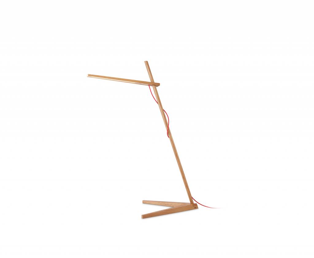 Pablo Designs Clamp Lamp - Floor, White Oak
