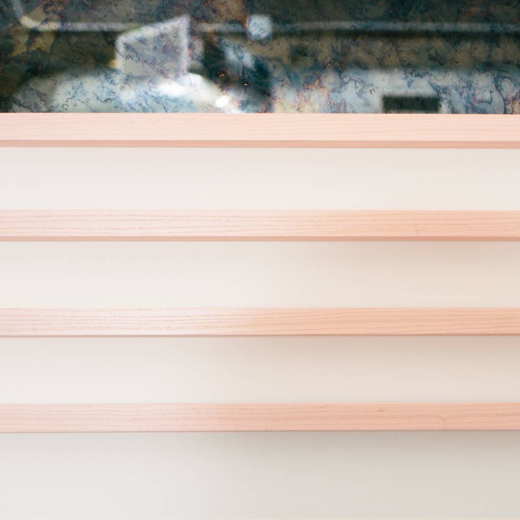 Alex Drew & No One Simplex Hydrangea Mirror, Pink Washed Ash & Antiqued Mirror