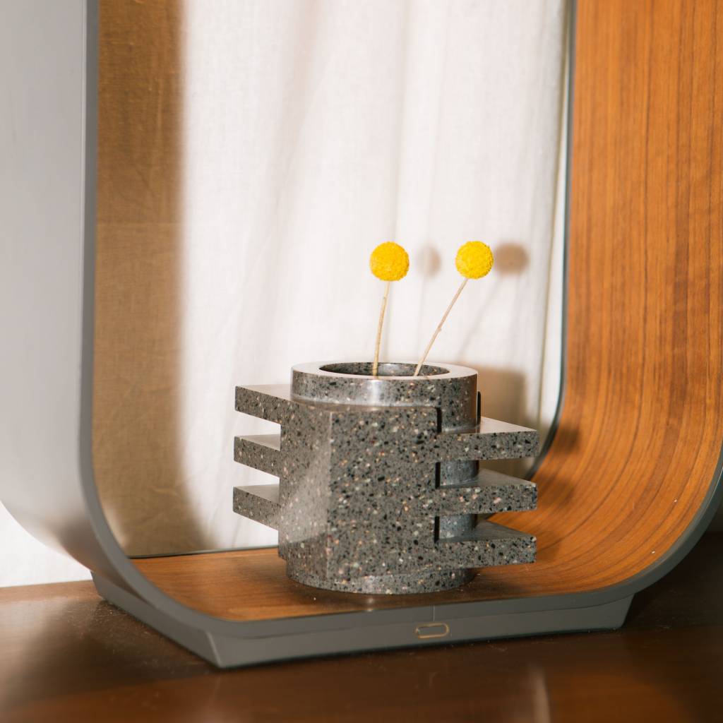 Spadone Home Deco Vessel Lava Granite