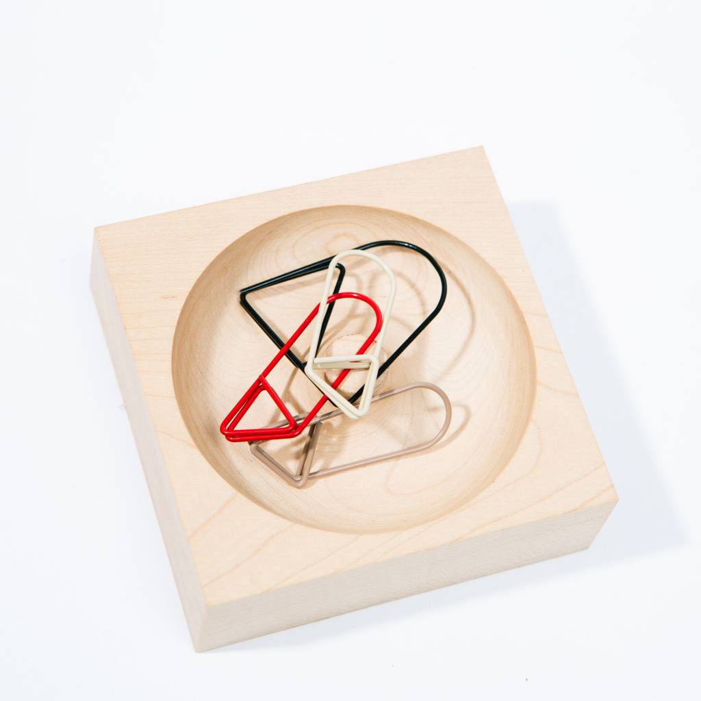 Scanwood Paperclip Holder