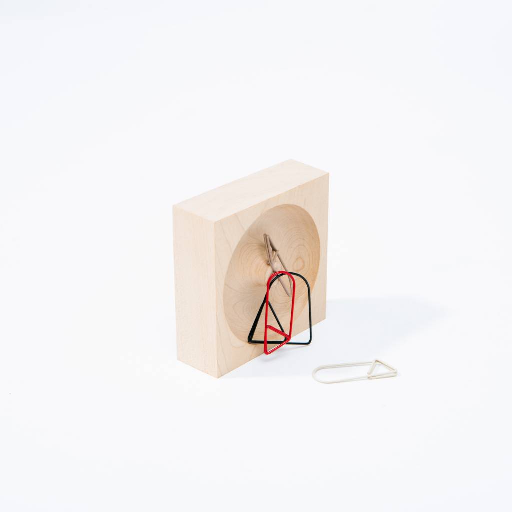 Scanwood Paperclip Holder