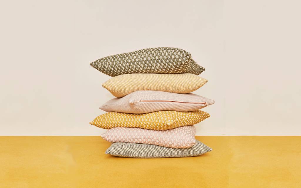 Hawkins NY Simple Woven Pillow - Diamond Weave