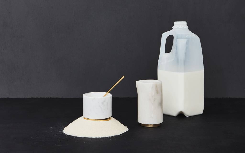 Hawkins NY Mara Marble Sugar Pinch Pot