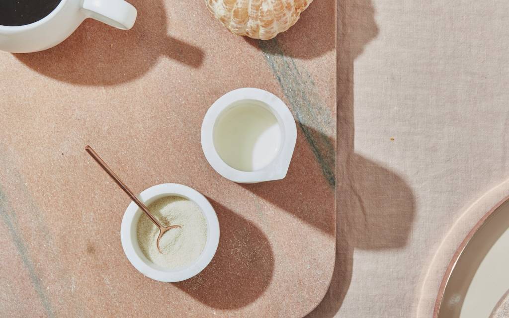 Hawkins NY Mara Marble Sugar Pinch Pot