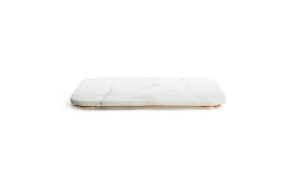 Hawkins NY Mara Marble + Copper Serving Board